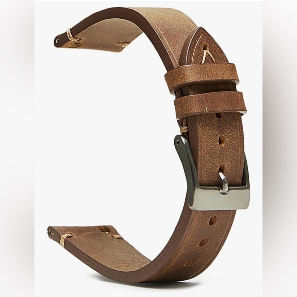 Brown Leather Watch Strap